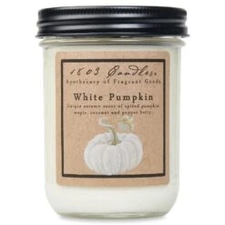 1803 Candle - White Pumpkin