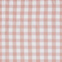 Annie Buffalo Check Coral Panels - 80x84 7 Annie Buffalo Check Coral Panels - 80x84 -Country Home Decor Store Annie Buffalo Check Coral Panels 80x84 840233914367 image4 85628.1715785388