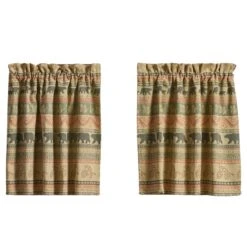 Alternative view of Bear Ridge Jacquard Tiers - 72x24
