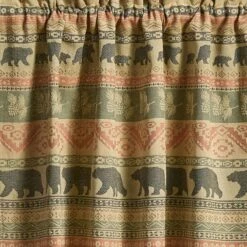 Bear Ridge Jacquard Tiers - 72x24 -Country Home Decor Store Bear Ridge Jacquard Tiers 72x24 762242070363 image4 92841.1738259178