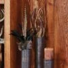 Birch Vase/Pillar Holders - Set Of 3 Assorted