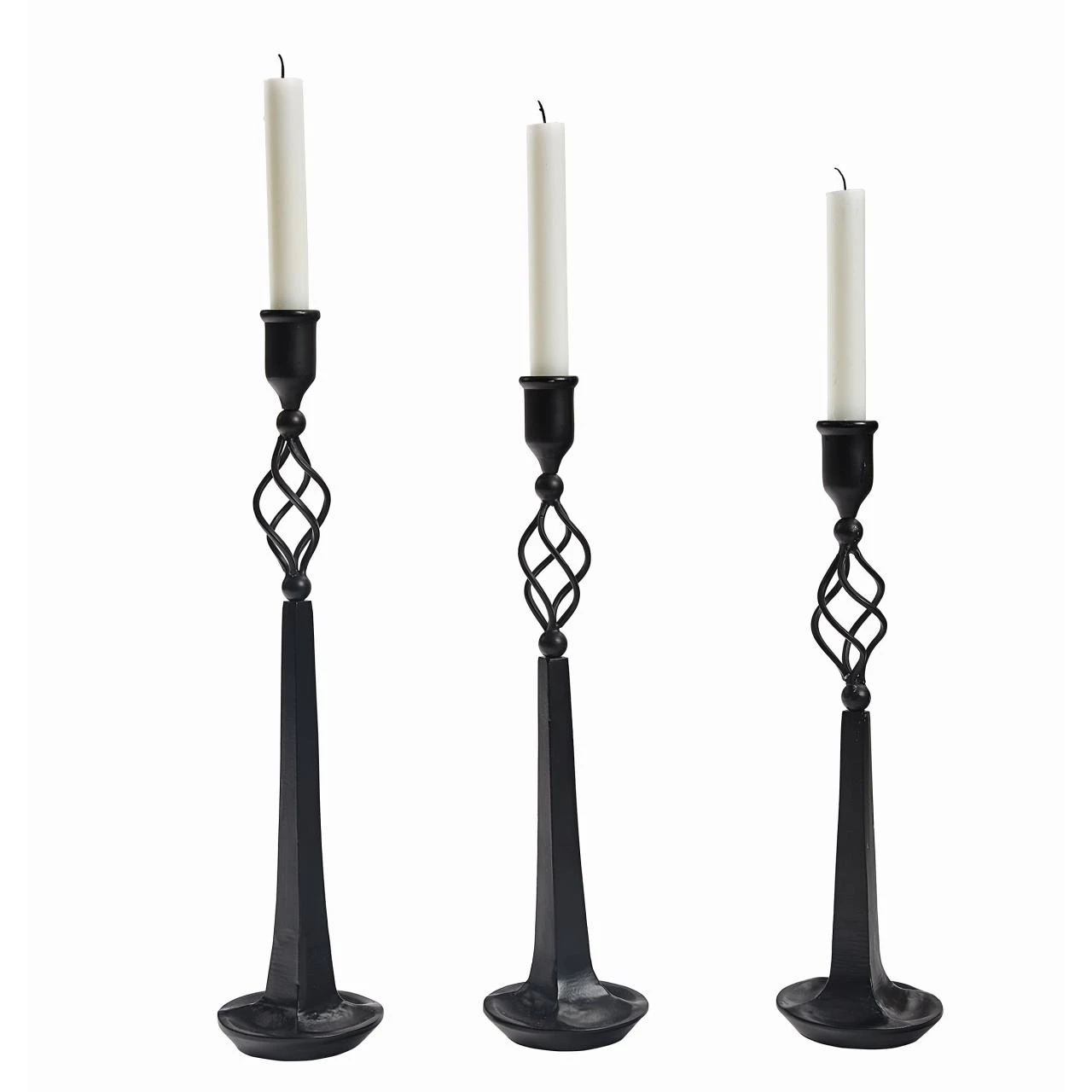 Birdcage Candle Holders - Taper Set Of 3 1 Birdcage Candle Holders - Taper Set Of 3