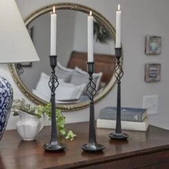 Alternative view of Birdcage Candle Holders - Taper Set Of 3