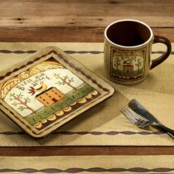 Alternative view of Bless Our Home Salad Plates - Set Of 4