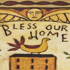 Bless Our Home Salad Plates - Set Of 4 5 Bless Our Home Salad Plates - Set Of 4 -Country Home Decor Store Bless Our Home Salad Plates Set of 4 762242074057 image3 01245.1750791647
