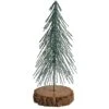 Brush Tree With Wood Base - Medium