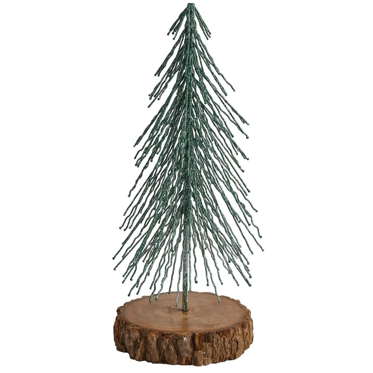 Brush Tree With Wood Base - Medium 1 Brush Tree With Wood Base - Medium