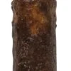 Burnt Primitive Mustard Timer Candle - 4" Taper