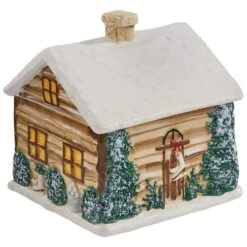Cabin Sweet Cabin Cookie Jar 9 Cabin Sweet Cabin Cookie Jar -Country Home Decor Store Cabin Sweet Cabin Cookie Jar 762242059214 image5 25423.1692632092