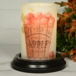 Alternative view of Candle Sleeve - Apple Orchard Basket