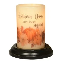 Candle Sleeve - Autumn Days Here Antique Vanilla