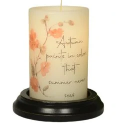 Candle Sleeve - Autumn Paints Colors