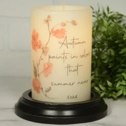 Alternative view of Candle Sleeve - Autumn Paints Colors