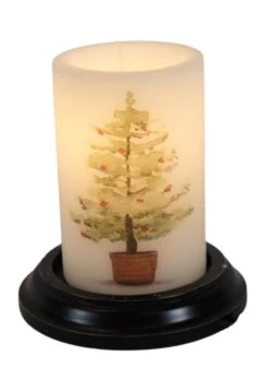 Candle Sleeve - Christmas Tree -Country Home Decor Store Candle Sleeve Christmas Tree 844558067074 image3 17325.1689083677