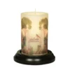 Candle Sleeve - Garden Gate Summer Flowers Vanilla