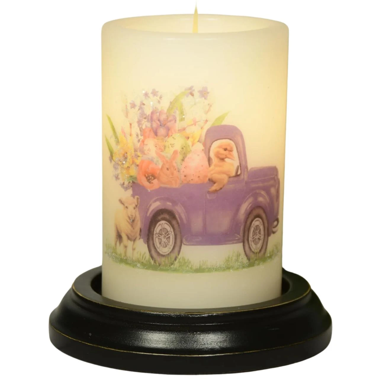 Candle Sleeve - Seasonal Truck Easter Parade Vanilla 1 Candle Sleeve - Seasonal Truck Easter Parade Vanilla