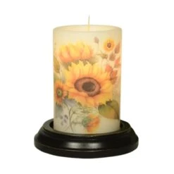 Candle Sleeve - Sunflower Cluster Bouquet Vanilla