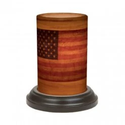 Candle Sleeve - Vintage Print Flag