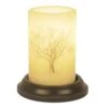 Candle Sleeve - Vintage Tree With Snow