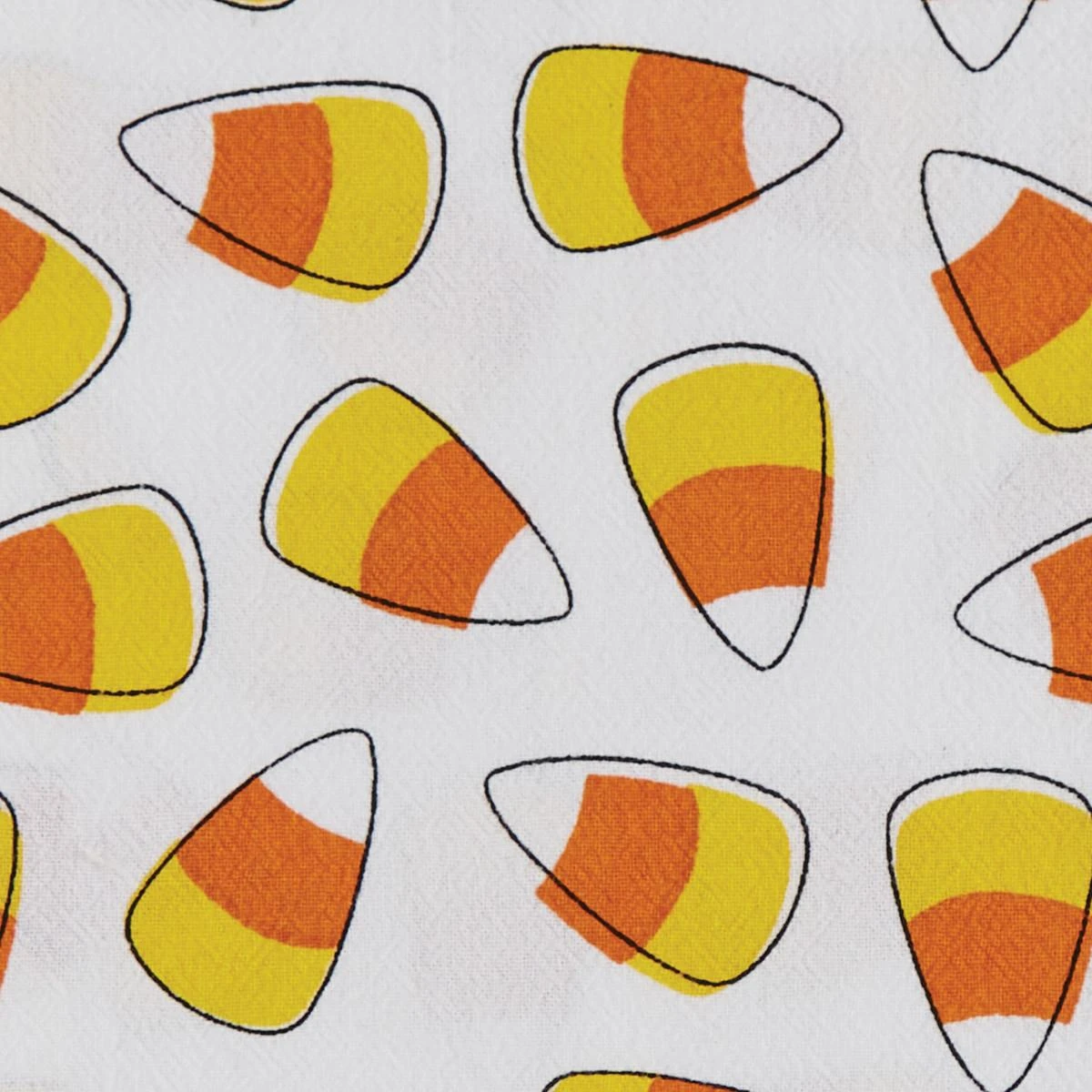 Candy Corn Printed Dishtowels - Set Of 2 3 Candy Corn Printed Dishtowels - Set Of 2 - Image 3