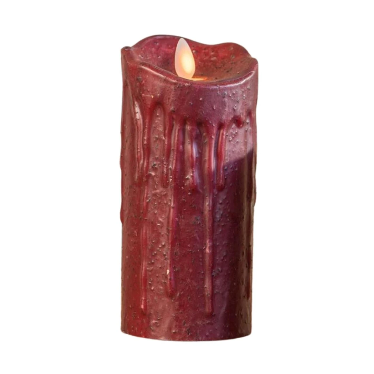 Cranberry Timer Candle - 3x5 Pillar 1 Cranberry Timer Candle - 3x5 Pillar