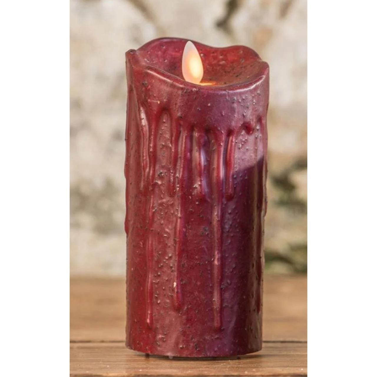 Cranberry Timer Candle - 3x5 Pillar 2 Cranberry Timer Candle - 3x5 Pillar - Image 2