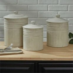 Alternative view of Crimped Canisters - Set Of 3