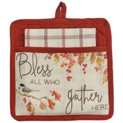 Fall Blessings Pocket Potholder Set
