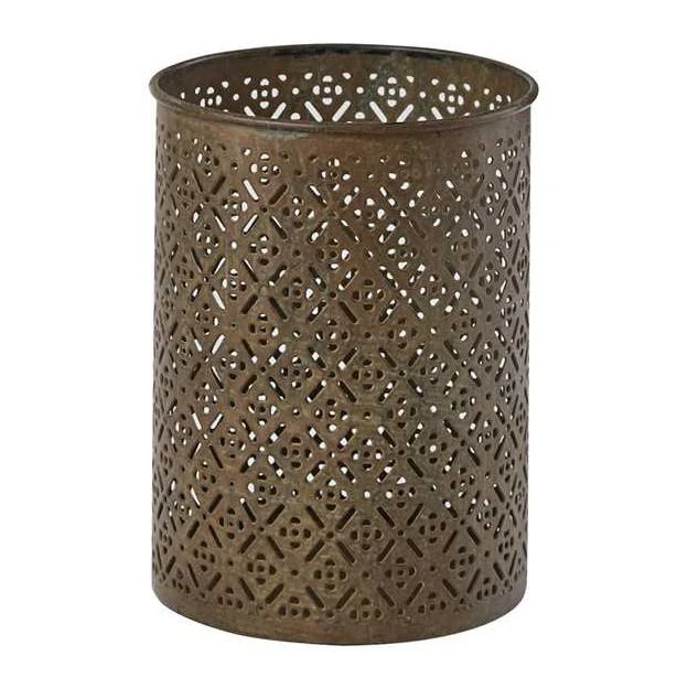 Garden Fretwork Candle Holder - Pillar 1 Garden Fretwork Candle Holder - Pillar