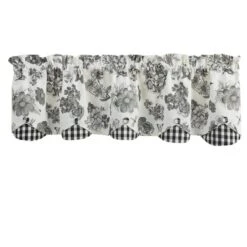 Geranium Valance - Lined Layered 58x15 5 Geranium Valance - Lined Layered 58x15 -Country Home Decor Store Geranium Valance Lined Layered 58x15 762242010482 image2 67746.1689072166