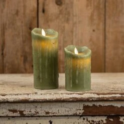 Green Timer Candle - 7" Pillar 3 Green Timer Candle - 7" Pillar -Country Home Decor Store Green Timer Candle 7 Pillar 400000685595 image2 75904.1740499459