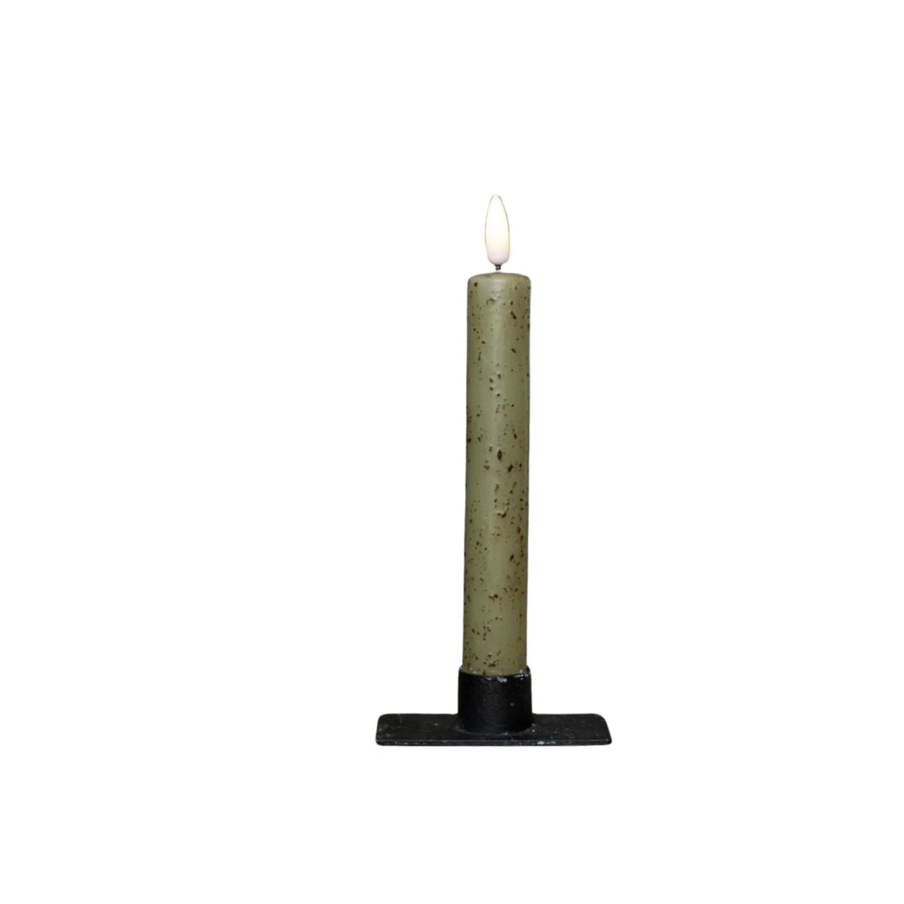 Green Timer Candle - 7" Taper 3D 1 Green Timer Candle - 7" Taper 3D