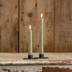 Green Timer Candle - 9.5" Taper 3D -Country Home Decor Store Green Timer Candle 9 5 Taper 3D 840132949606 image2 33881.1709657434