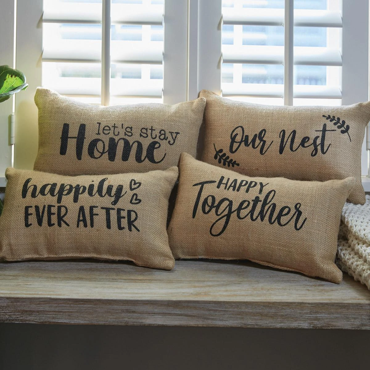 Happily Ever After Sentiment Pillow - 7x12 2 Happily Ever After Sentiment Pillow - 7x12 - Image 2