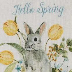 Alternative view of Hello Spring Printed Dishtowels - Set Of 2