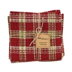 Alternative view of Holly Berry Dishtowel Set
