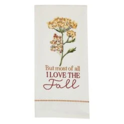 I Love The Fall Decorative Dishtowels - Set Of 2