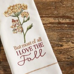 Alternative view of I Love The Fall Decorative Dishtowels - Set Of 2