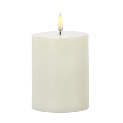 Ivory Timer Candle - 3x5 Pillar 1 Ivory Timer Candle - 3x5 Pillar