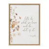 Let's Do What We Love Canvas - Framed 18x24