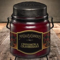 McCall's Candle - Cinnamon & Cranberries 3 McCall's Candle - Cinnamon & Cranberries -Country Home Decor Store McCall s Candle Cinnamon Cranberries 758466890122 image2 92833.1700673521