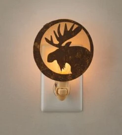 Moose Head Night Light 3 Moose Head Night Light -Country Home Decor Store Moose Head Night Light 762242030237 image2 22247.1689085688