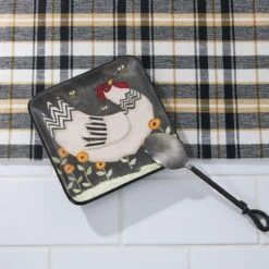 Alternative view of My Little White Hen Spoon Rest