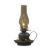 Oil Lamp - Black 14"