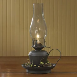 Alternative view of Oil Lamp - Black 14"