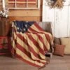 Old Glory Woven Throw - 50x60