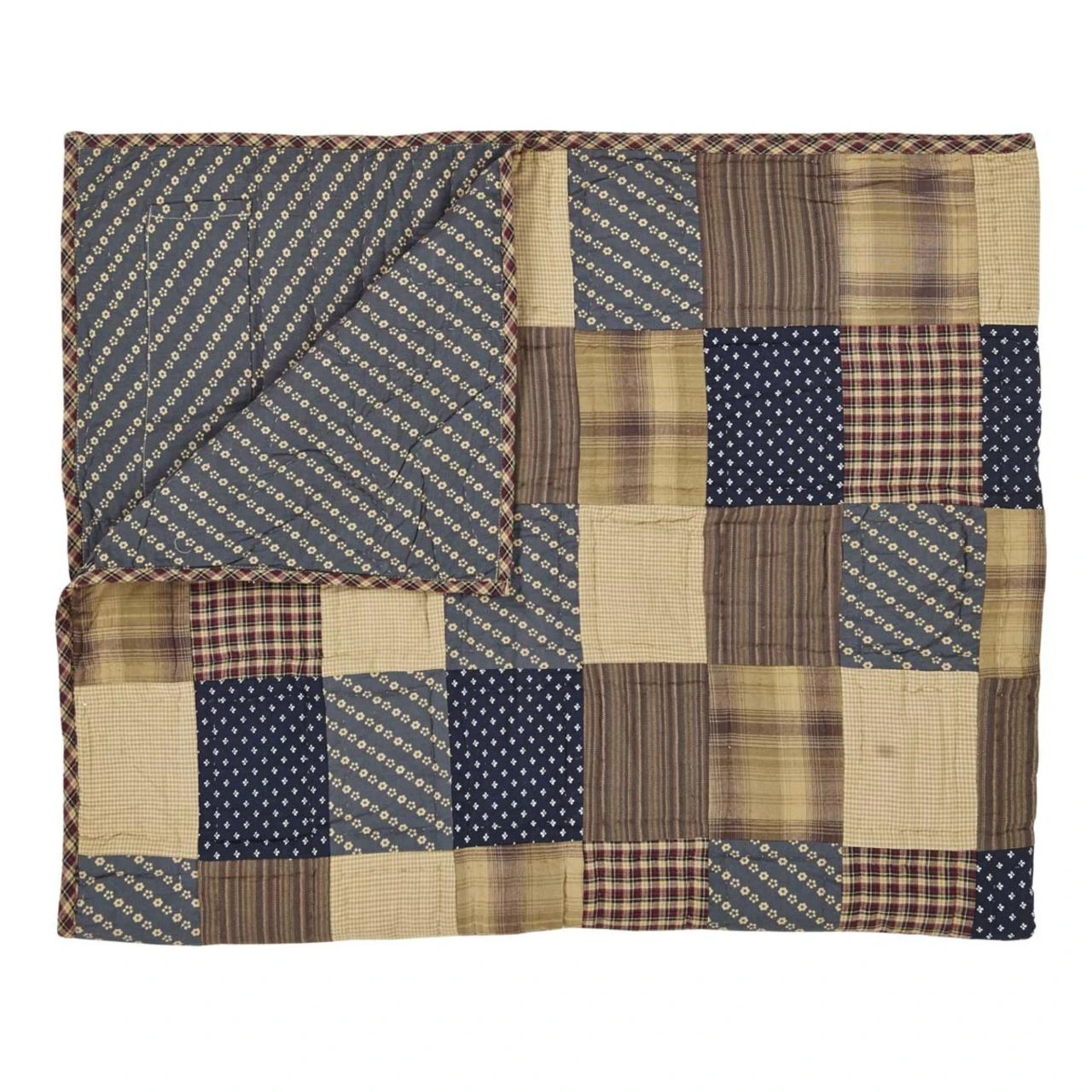 Patriotic Patch Throw - 50x60 3 Patriotic Patch Throw - 50x60 - Image 3