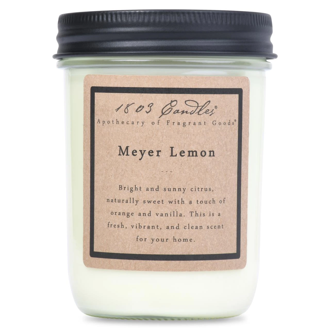 Primitive 1803 Candle - Meyer Lemon 1 Primitive 1803 Candle - Meyer Lemon