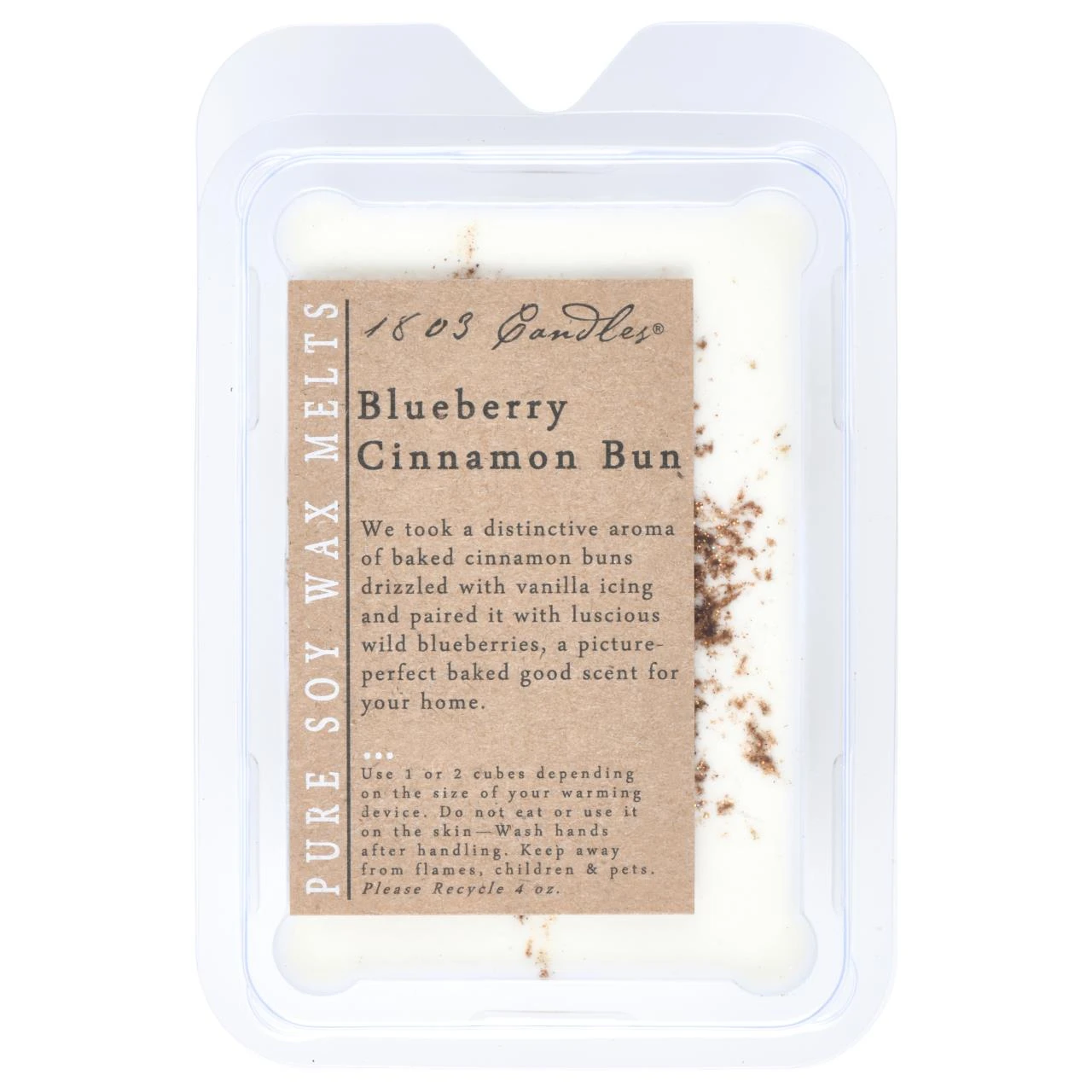 Primitive 1803 Melter - Blueberry Cinnamon Bun 1 Primitive 1803 Melter - Blueberry Cinnamon Bun