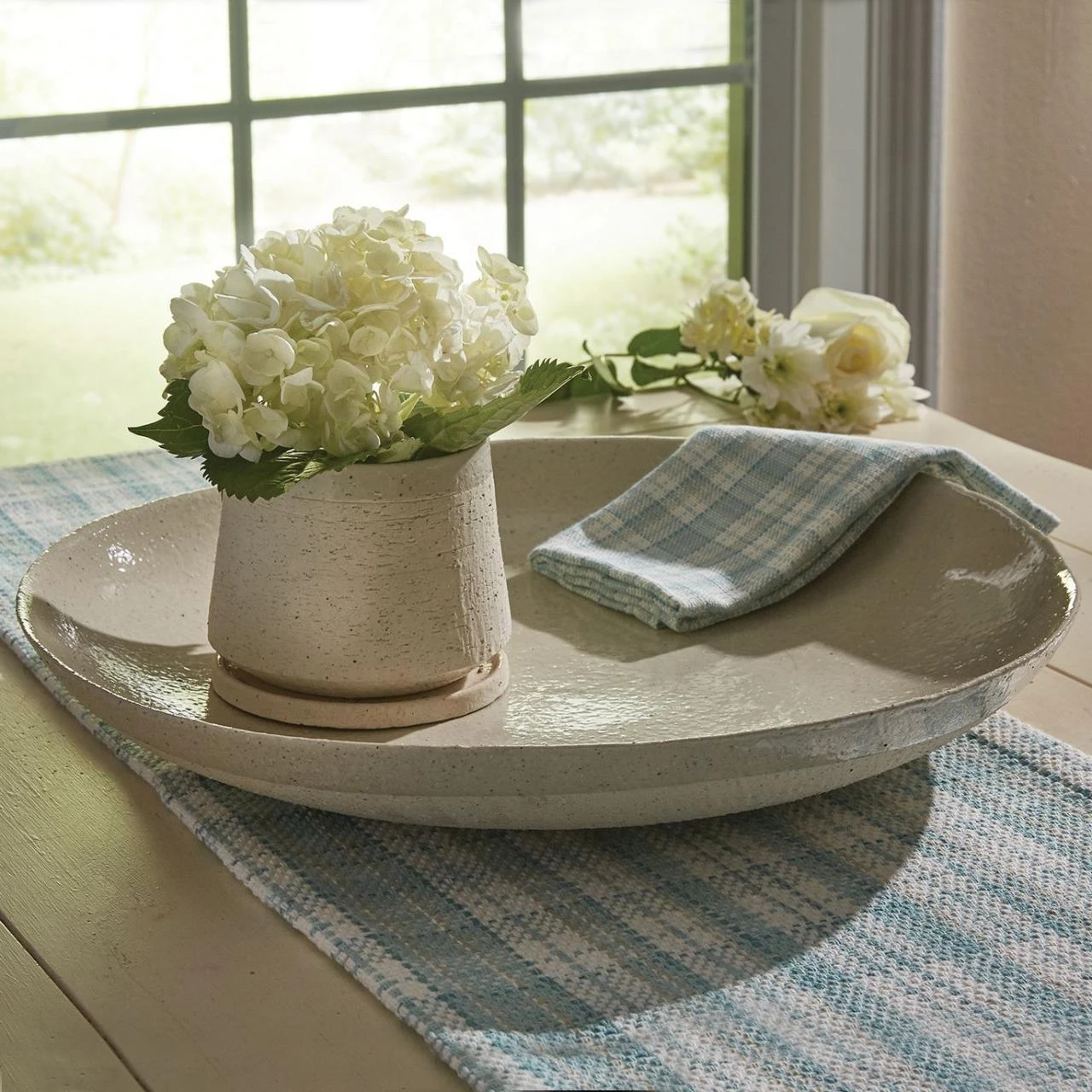 Sandstone Centerpiece 16" 1 Sandstone Centerpiece 16"